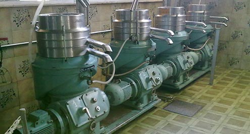 O processo de produção de azeite